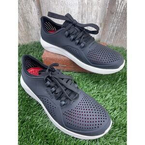 Crocs LiteRide 360 Pacer Black Tennis Shoes Athletic Women's 8